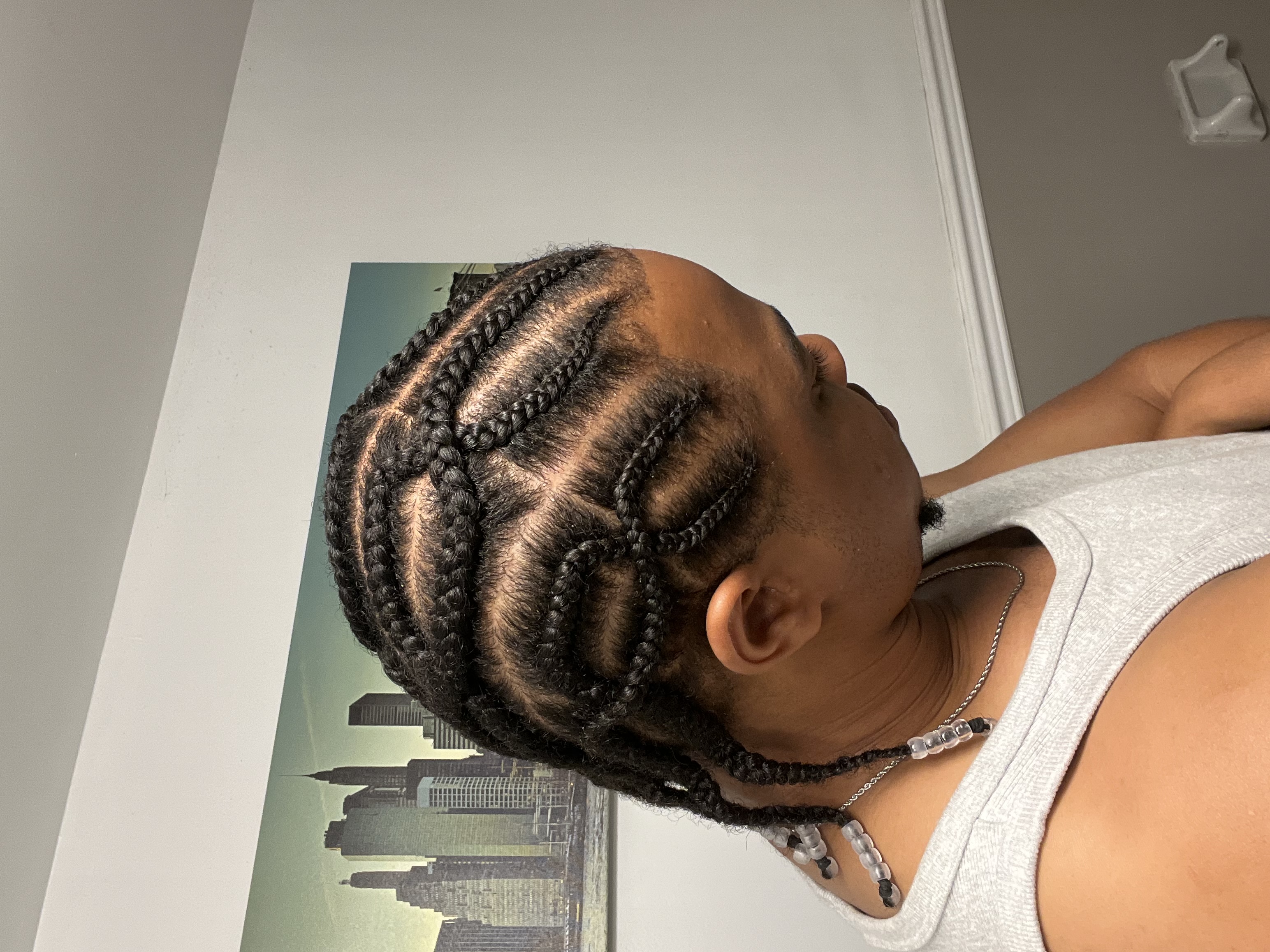 Natte croisé